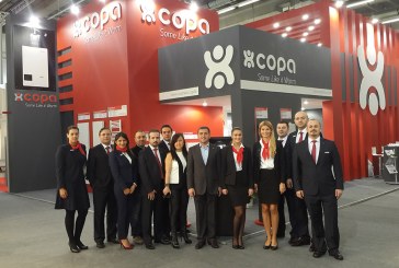 ISH 2015 Fuarı’na Copa Damga  Vurdu